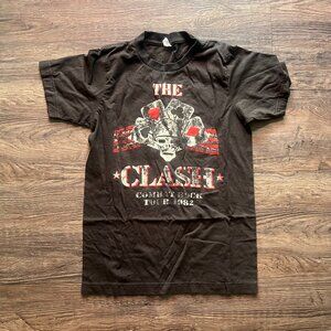 The Clash Combat Rock Tour Shirt 1982 Youth Small/ Medium
